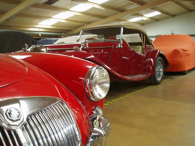 classic car storage